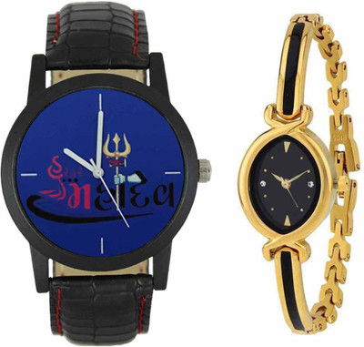 

SPLAZOS Combo Presenting the Leather Strap And Formal Design For Men And Women-226 Watch - For Boys & Girls