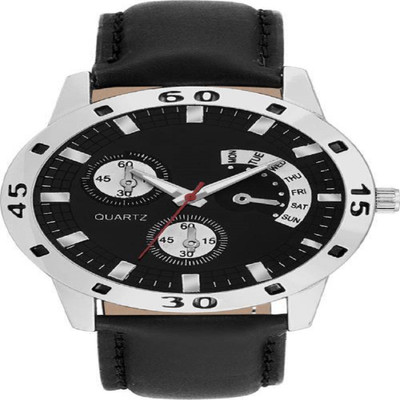 parekh enterprise new official leatherbelt watch for men and women. Watch - For Men