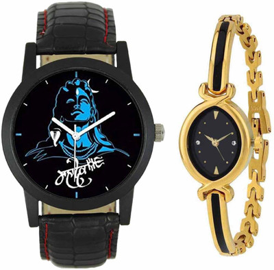 

SPLAZOS Combo Presenting the Leather Strap And Formal Design For Men And Women-93 Watch - For Boys & Girls