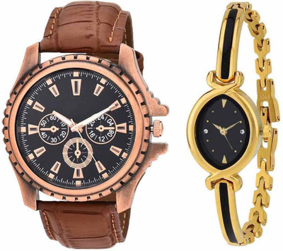 

SPLAZOS Combo Presenting the Leather Strap And Formal Design For Men And Women-32 Watch - For Boys & Girls