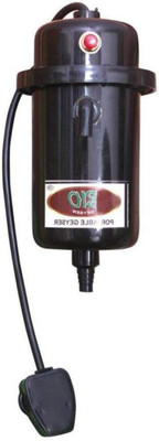 

Earth Ro System 1 L Instant Water Geyser(Black, 1 Litre Storage Portable Instant Water Heater Geyser - Body Shock Proof Suitable For Residential & Professional Uses)
