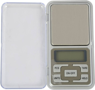 

Klick N Shop Digital Pocket Weighing Scale 0.1g To 200g for Jewellery Weighing Scale(Silver)