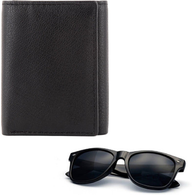 Peacock Mundkar Wallet, Wayfarer Combo(Black)
