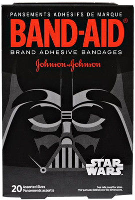 

Band-Aid Bandages 20Pk - Star Wars Adhesive Band Aid(Set of 20)