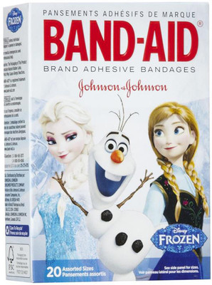

Band-Aid Bandages 20Pk - Disney Frozen Adhesive Band Aid(Set of 20)