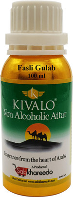 

Kivalo Ⓡ Fasli Gulab Fragrance Gold Series 100 ml Pure Attar Floral Attar(Floral)