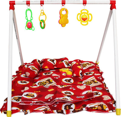 

Mofaro Stylish Cozy Baby Bed Baby Bed Triangle(Fabric, Plastic, Red)