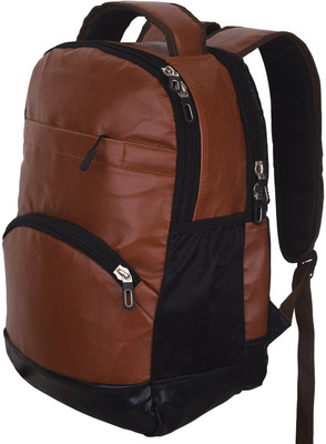 

Fogg Luxury Leather Waterproof Backpack(Brown, 25 L)