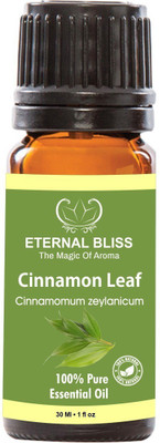 

Eternal Bliss Cinnamon Leaf Essential Oil, 100% Pure, & Undiluted (30ML)(30 ml)
