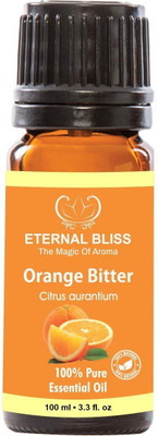

Eternal Bliss Orange Essential Oil Bitter, 100% Pure, & Undiluted (100ML)(100 ml)