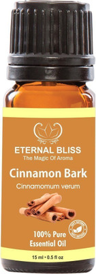 

Eternal Bliss Cinnamon Bark Essential Oil, 100% Pure, & Undiluted (15ML)(15 ml)