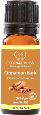 

Eternal Bliss Cinnamon Bark Essential Oil, 100% Pure, & Undiluted (100ML)(100 ml)