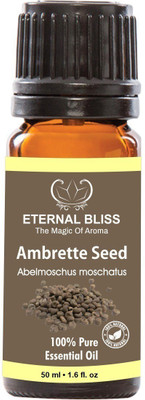 

Eternal Bliss Ambrette Seed Essential Oil, 100% Pure, & Undiluted (50ML)(50 ml)