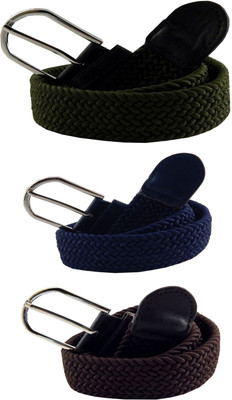 

ELS Men & Women Casual Multicolor Canvas, Fabric, Synthetic Belt, Blue;brown;green, ELS Men & Women Casual Green, Blue, Brown Canvas, Fabric, Synthetic Belt, Blue;brown;green, ELS Men & Women Casual Multicolor Canvas, Fabric, Synthetic Belt, Blue;brown;gr
