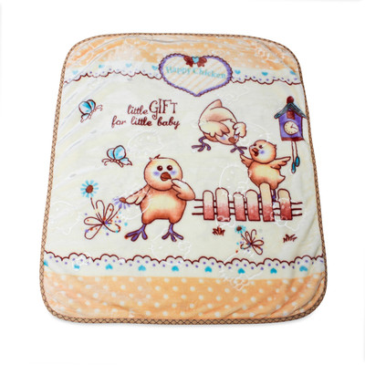 

Instabuyz Cartoon  Swadding Baby Blanket(Woollen Blend, Multicolor