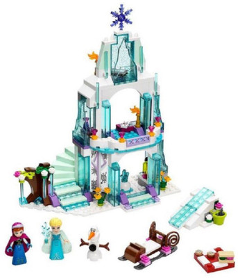 

Bestie Toys 299 PC Princess Snow Castle friends block toys(Multicolor)