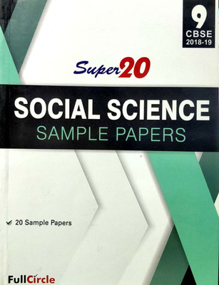 CBSE Super 20 Social Science Sample Papers for Class 9  - Includes 20 Sample Papers(English, Paperback, Vikram Singh Yaduvanshi, Rebecca Ebby)