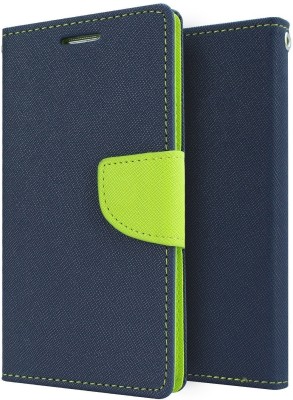 Shopsji Flip Cover for Blue Mercury Flip Cover, Wallet Case for Vivo Y69(Blue, Waterproof, Pack of: 1)