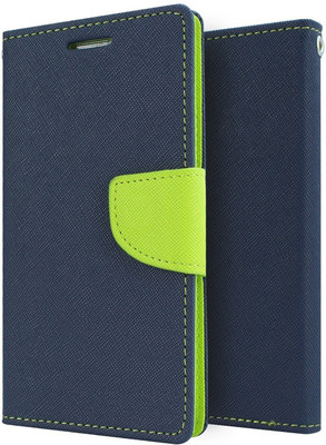 Shopsji Flip Cover for Original Blue Mercury Flip Cover for Universal 4.3in(Blue, Waterproof)