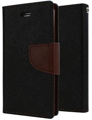 Shopsji Flip Cover for Original Brown Mercury Flip Cover, Wallet Case for Universal 4.3in(Brown, Waterproof)