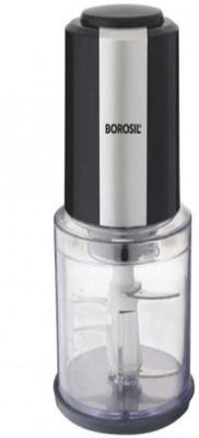 BOROSIL Borosil Chefdelite Vegetable Chopper(Chopping Bowl - 0.6L, User Manual, One Chopper with Blades)