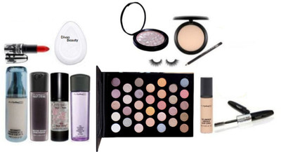 

Divas Beauty Silicon Puff &Mac Professional Bride To Be Essentials Combo Face(Set of 13)