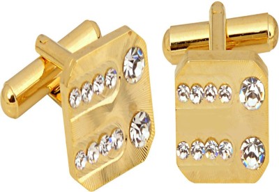 EXOTICA Fashions Brass Cufflink(Gold)