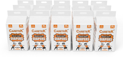 

CARETEK Tab-Style Diapers Adult Diapers - XL(150 Pieces)