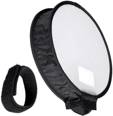 

Ginni 30cm/12inch Portable Round Studio Softbox Photography Flash Diffuser Softbox camera Diffuser(White)