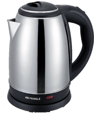 

PRINGLE Electric Kettle EK 615/Stain less steel Electric Kettle Electric Kettle(1.8 L, Black, Silver)