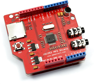 

KitsGuru VS1053 MP3 Module Development Board w/ On-Board Recording Function SPI Interface Electronic Components Electronic Hobby Kit