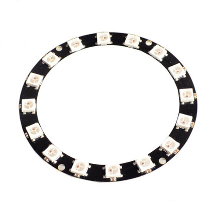 

KitsGuru RGB LED Ring 16 Bit WS2812 5050 RGB LED + Integrated Driver Module Electronic Components Electronic Hobby Kit