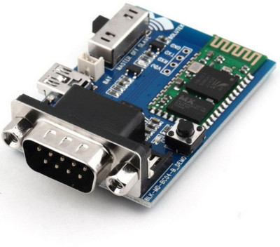 

KitsGuru RS232 Bluetooth Serial Adapter Communication Master Slave Module 5v Mini USB Electronic Components Electronic Hobby Kit