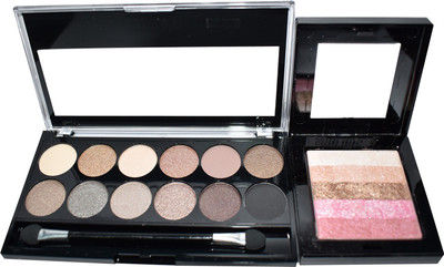 

Platinum Professional Shimmer Brick & Professional Makeup Academy Eyeshadow 17 g(Multi)