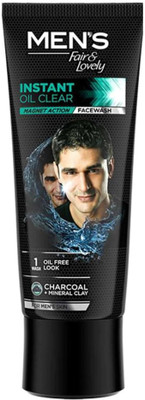 

Fair & Lovely Men Instant Oil Clear Face Wash(100 g)
