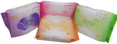 

INAAYA Facial Wipes For Skin Cleansing, Facial Wipes For Women And Girls, 25 Gram, Pack Of 1(Pack of 100)