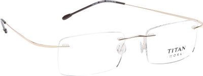 

Titan Rimless Rectangle Frame(122 mm
