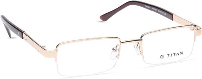 

Titan Half Rim Rectangle Frame(116 mm