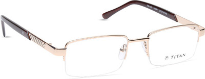 

Titan Half Rim Rectangle Frame(124 mm