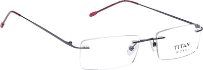 

Titan Rimless Rectangle Frame(122 mm