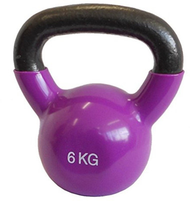 

Electrobot Kettle Bells Home Gym Weight Lifting Fitness Equipment Dumbbell- 6Kg (Purple) Purple Kettlebell(6 kg)