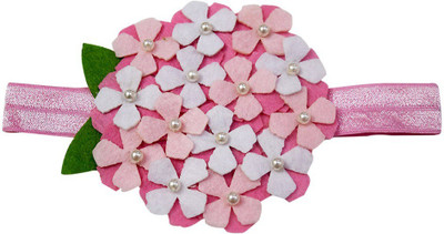 

Pinkblueindia Toddler Girls Flower with Elastic Laces Head Band(Pink)