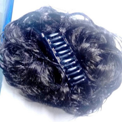 

A J DISTRIBUTORS Funky Clutcher Hair Extension Hair Accessory Set (Black) Bun Clip(Black)