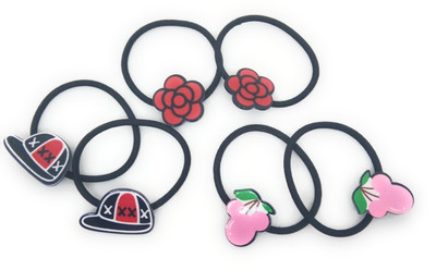 

SKD 6 pcs Cartoon Rubber Band(Multicolor)