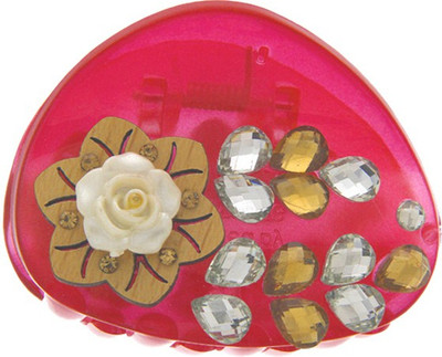 

Anuradha Art Jewellery Butterfly Clip Hair Claw(Pink)