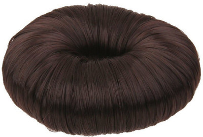

AJ Hair Styling Donut Bun Maker Former Foam French Twist Magic Tool for Women & Girls - Brown Bun Bun (BLACK )+1 JURA BAND, PACK OF 2 Bun(Copper)