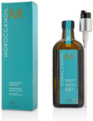 

Moroccanoil TREATMENT ORIGINAL 200 ml-THE ESSENTIAL FOUNDATION FOR ALL HAIR TYPES WITH BOTH STYLING AND CONDITIONING BENEFITS FOR SMOOTH AND SHINY HAIR Hair Oil(200 ml)