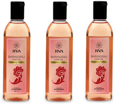 

Jiva Ayurveda Bhringraj Hair Oil (120 ml) Hair Oil(120 ml)