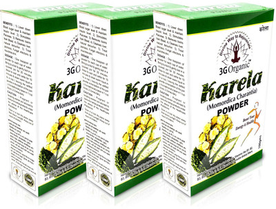 

3G Organic Karela Powder 300gm(300 g)