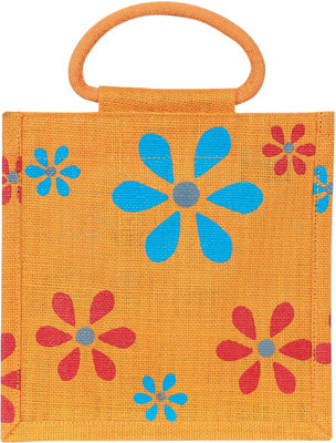 

Jute Cottage Hand-held Bag(Multicolor)